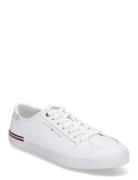 Core Corporate Vulc Leather Low-top Sneakers White Tommy Hilfiger