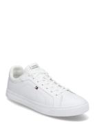 Icon Court Lth Flag Ess Low-top Sneakers White Tommy Hilfiger