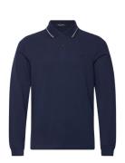 Ls Twin Tipped Shirt Tops Polos Long-sleeved Navy Fred Perry