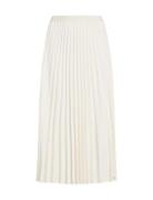 Fluid Pleated Pull On Midi Skirt Skirts Knee-length & Midi Skirts Crea...