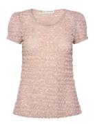 242 04 Emile Top Designers Blouses Short-sleeved Pink Ida Sjöstedt