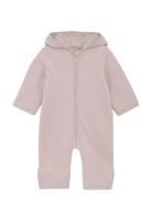 Pram Suit Cotton Fleece Outerwear Fleece Outerwear Fleece Coveralls Pi...