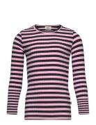 5X5 Classic Stripe Talika Top Tops T-shirts Long-sleeved T-Skjorte Pin...