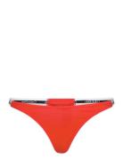 Dipped String Thong G-streng Undertøj Red Calvin Klein