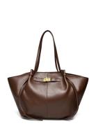 Long Strap Pu Bag Bags Small Shoulder Bags-crossbody Bags Brown Gina T...