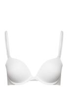 Push Up Plunge Lingerie Bras & Tops Push Up Bras White Calvin Klein