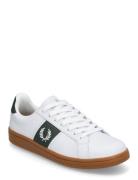 B721 Lthr Perf/Branded Low-top Sneakers White Fred Perry