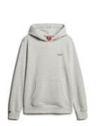 Essential Logo Hoodie Hb Tops Sweatshirts & Hoodies Hoodies Grey Super...