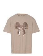 Astask T-Shirt Tops T-Kortærmet Skjorte Beige Sofie Schnoor Baby And K...