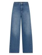 Mmvincent Lyon Jeans Bottoms Jeans Wide Navy MOS MOSH