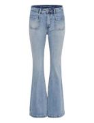 Dangomw 144 High X-Wide Bootcut Bottoms Jeans Boot Cut Blue My Essenti...