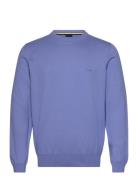 Pacas-L Tops Knitwear Round Necks Blue BOSS