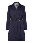 C_Cotrench Trenchcoat Frakke Navy BOSS