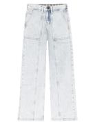 Jacquelyn Wide Bottoms Jeans Wide Jeans Blue TUMBLE 'N DRY