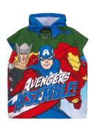 Towel Home Bath Time Bath Poncho Blue Marvel