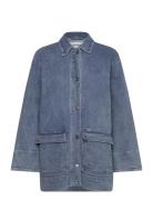 Srkiki Denim Jacket Jakke Denimjakke Blue Soft Rebels