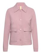 Sissel Tops Overshirts Pink Brixtol Textiles