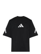 J Zne Tee Tops T-Kortærmet Skjorte Black Adidas Sportswear