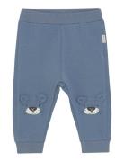 Pants Sweat Bottoms Sweatpants Blue Minymo