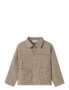 Nmmtevin Ls Nreg Shirt Jacket Lil Skaljakke Outdoorjakke Brown Lil'Ate...