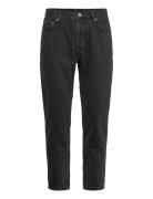 Barrel Relaxed Tapered Jeans Bottoms Jeans Tapered Black Weekday