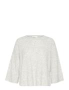 Kbnoabelle Tee Tops Knitwear Jumpers Grey Karen By Simonsen