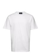 Relaxed Heavyweight Tee Tops T-Kortærmet Skjorte White Lexington Cloth...