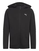 Evostripe Full-Zip Hoodie Dk B Sport Sweatshirts & Hoodies Hoodies Bla...