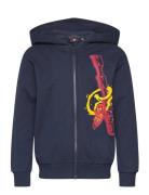 Lwsaku 107 - Sweatshirt Tops Sweatshirts & Hoodies Hoodies Navy LEGO K...