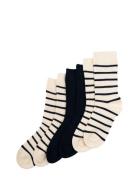 Minipop® Noos Bamboo Socks 3 Pcs Socks & Tights Socks Navy Minipop