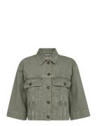 Mmpenn Dyed Jacket Jakke Denimjakke Khaki Green MOS MOSH