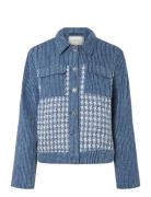 Yasberu Ls Jacket Jakke Denimjakke Blue YAS