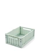 Weston Storage Box M 1-Pack Home Kids Decor Storage Storage Boxes Gree...