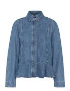 Sophinaiw Shirt Tops Shirts Denim Shirts Blue InWear