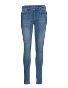 Celina Long Custom Bottoms Jeans Skinny Blue Denim Hunter