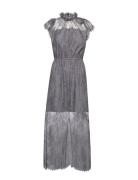 Melissa Long Dress Maxikjole Festkjole Grey DESIGNERS, REMIX