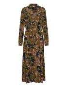 Vivie Long Dress Maxikjole Festkjole Brown Minus