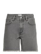 Piper Orgnic Dnm Boyfrnd Shrts Bottoms Shorts Denim Shorts Grey French...