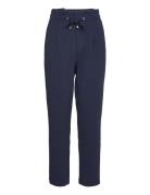 Onlakky Paperbag Pant Pnt Bottoms Trousers Straight Leg Blue ONLY