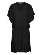 Dress With Smock At Waist Kort Kjole Black Coster Copenhagen