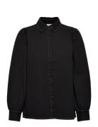 Jodinasz Shirt Tops Shirts Long-sleeved Black Saint Tropez