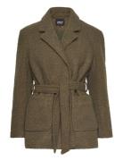 Onldana Fame Wrap Coat Otw Uldjakke Jakke Khaki Green ONLY