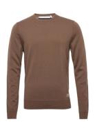 Leon Tops Knitwear Round Necks Brown IRO