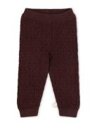 Luca Pants Bottoms Sweatpants Burgundy That's Mine