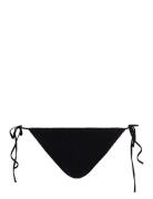 Swim Bikini Swimwear Bikinis Bikini Bottoms Side-tie Bikinis Black Cha...