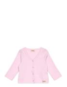 Cardigan Tops Knitwear Cardigans Pink MarMar Copenhagen