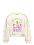 Sweatshirt Tops Sweatshirts & Hoodies Sweatshirts Beige Billieblush