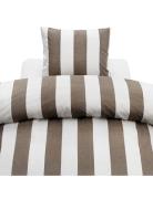Duvet Cover Set Block Stripe Grey Home Textiles Bedtextiles Bed Sets B...