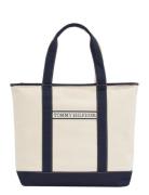 Th Summer Canvas Tote Bags Totes White Tommy Hilfiger