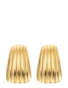 Rimini Earring Large Ørestickere Smykker Gold By Jolima